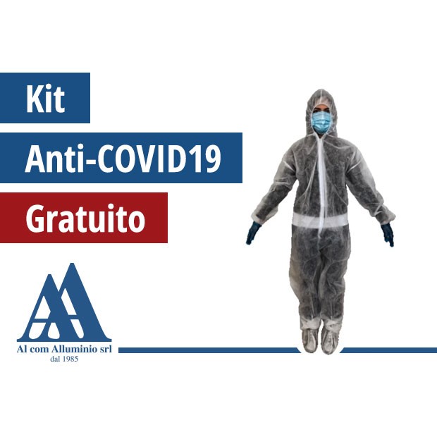 Un kit anti-COVID19 subito a tua disposizione, gratuitamente.
